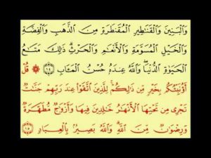 قل أؤنبئكم بخير 300x225