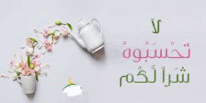 لا تحسبوه شرا لكم 300x150