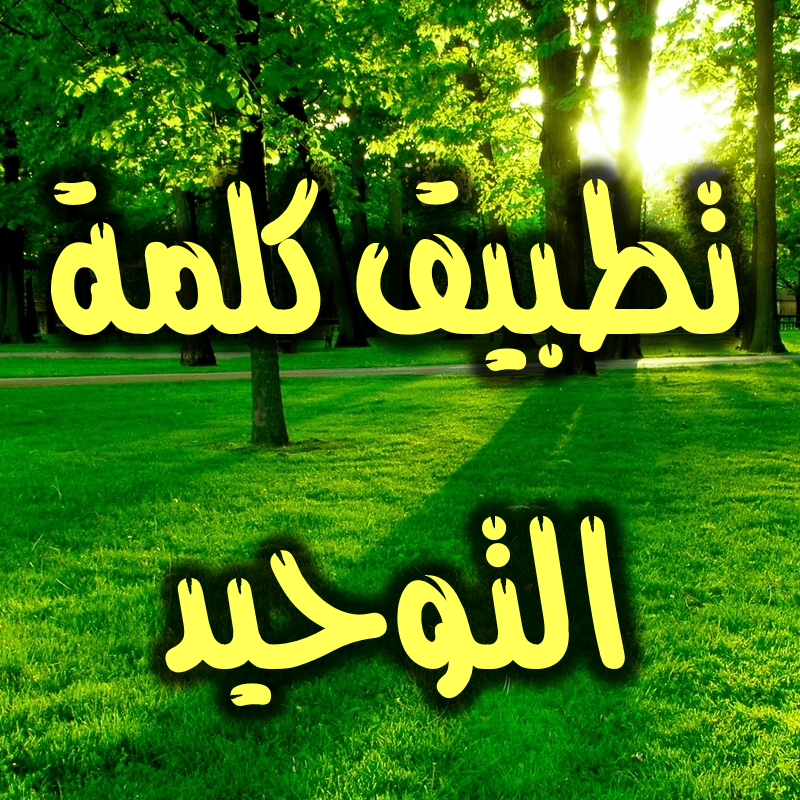 تطبيق كلمة التوحيد