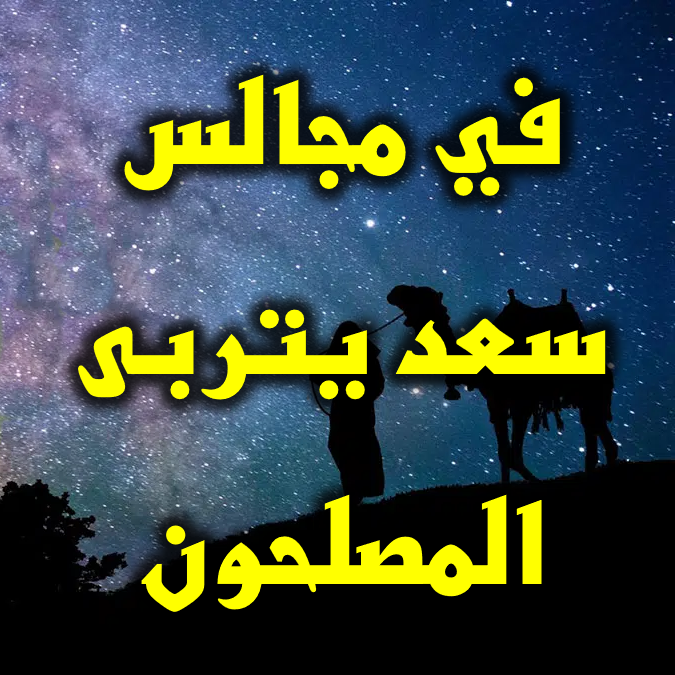 في مجالس سعد يتربى المصلحون 1 في مجالس سعد يتربى المصلحون