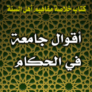 0060 أقوال جامعة في الحكام