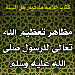 0163 مظاهر تعظيم الله تعالى للرسول صلى الله عليه وسلم ودلائلها 300x300
