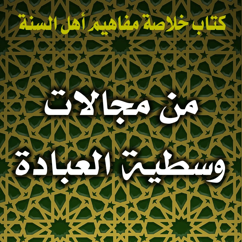0315 من مجالات وسطية العبادة