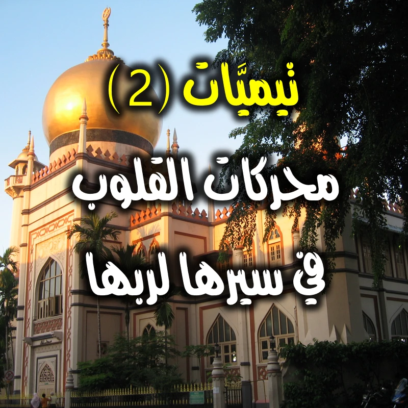 تيميَّات 2 محركات القلوب في سيرها لربها