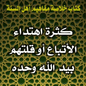 0365 كثرة اهتداء الأتباع أو قلتهم بيد الله وحده 300x300