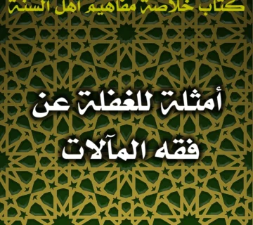 0434 أمثلة للغفلة عن فقه المآلات