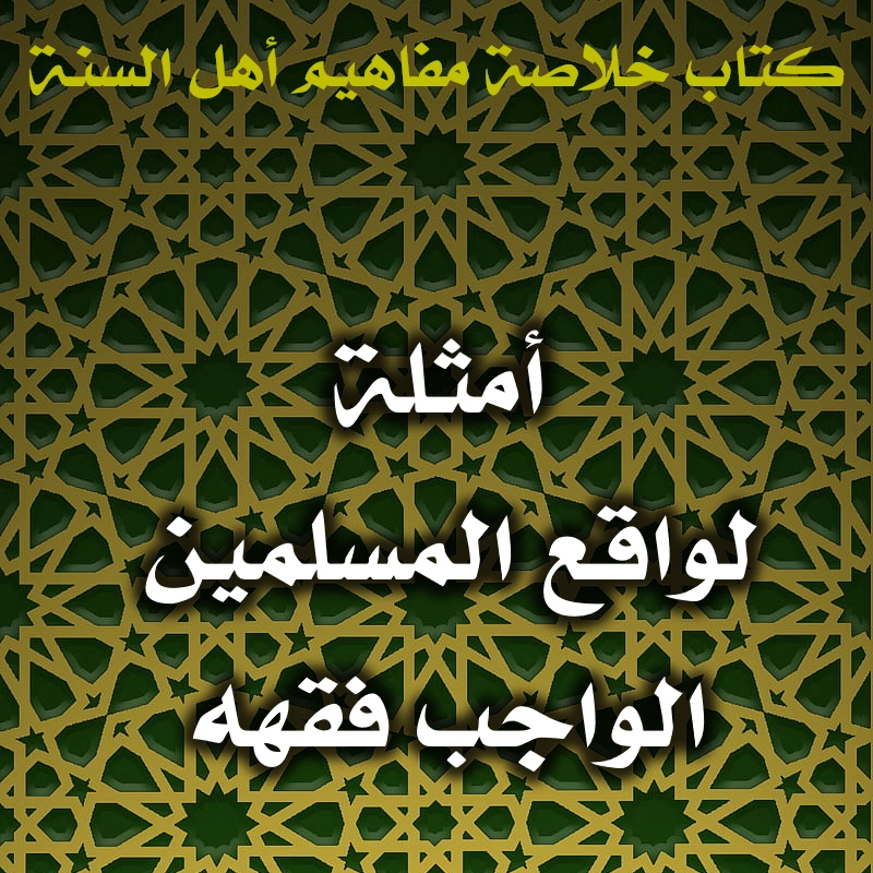 0439 أمثلة لواقع المسلمين الواجب فقهه