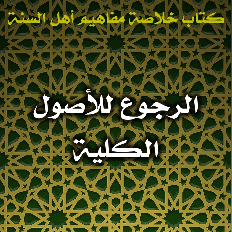 0441 الرجوع للأصول الكلية
