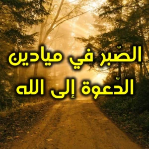 الصّبر في ميادين الدّعوة إلى الله 300x300