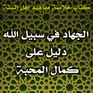 0571 الجهاد في سبيل الله دليل على كمال المحبة 300x300