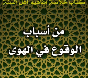 0599 من أسباب الوقوع في الهوى 360x320