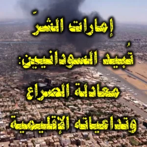 إمارات الشرّ تُبيد السودانيين معادلة الصراع وتداعياته الإقليمية 300x300