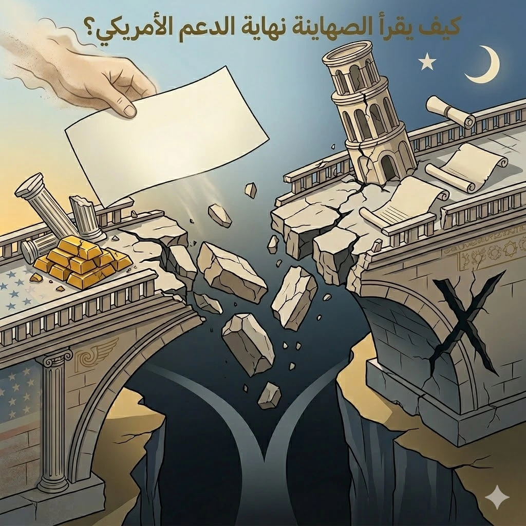 كيف يقرأ الصهاينة نهاية الدعم الأمريكي؟