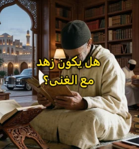 هل يكون زهد مع الغنى؟