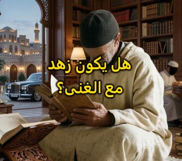 هل يكون زهد مع الغنى؟