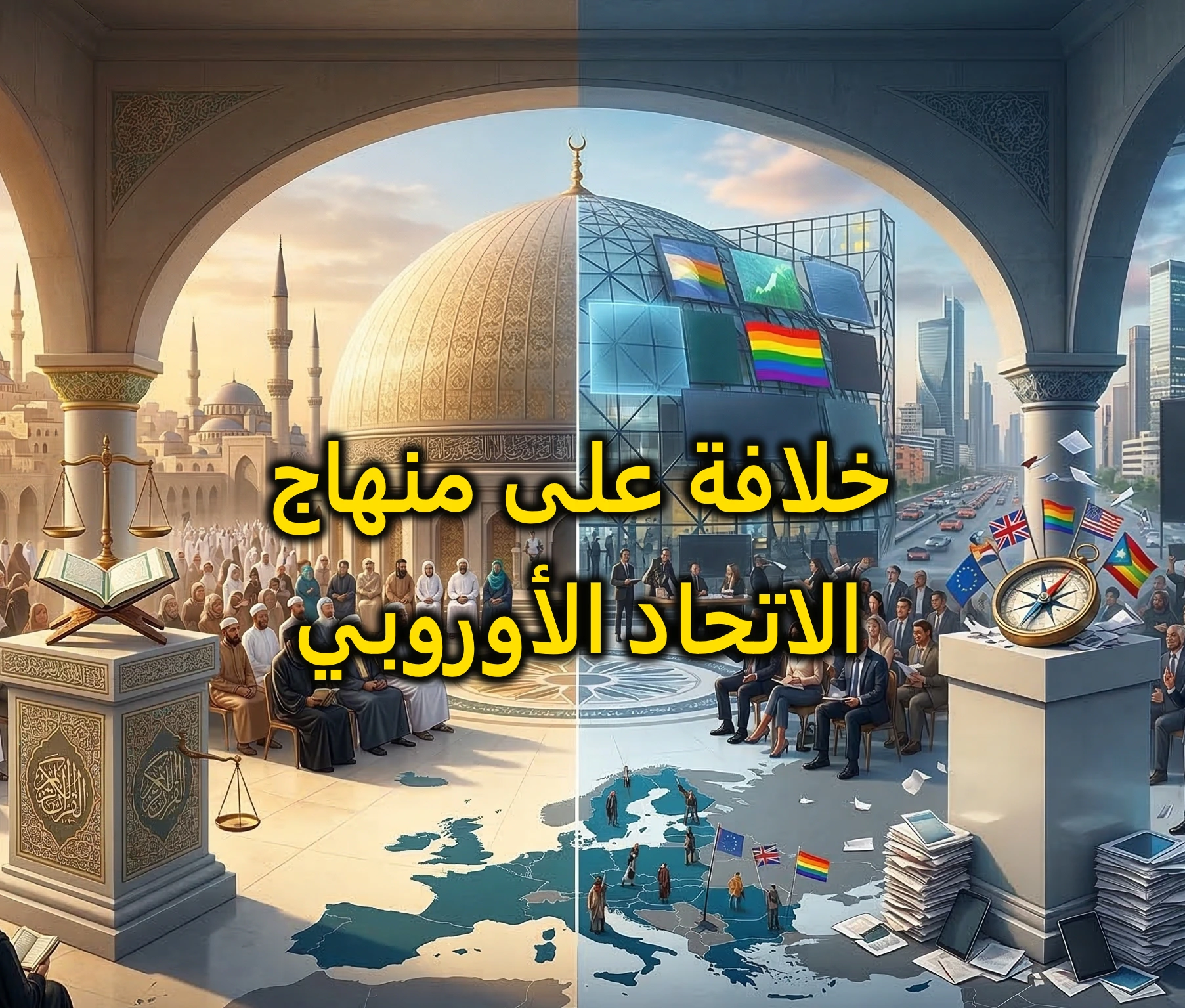 خلافة على منهاج الاتحاد الأوروبي! 1 خلافة على منهاج الاتحاد الأوروبي