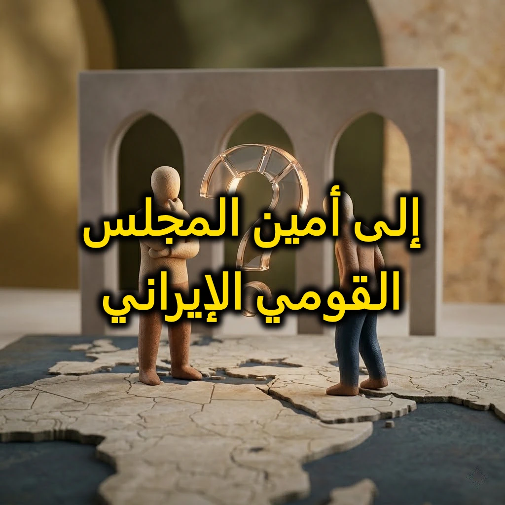 إلى أمين المجلس القومي الإيراني