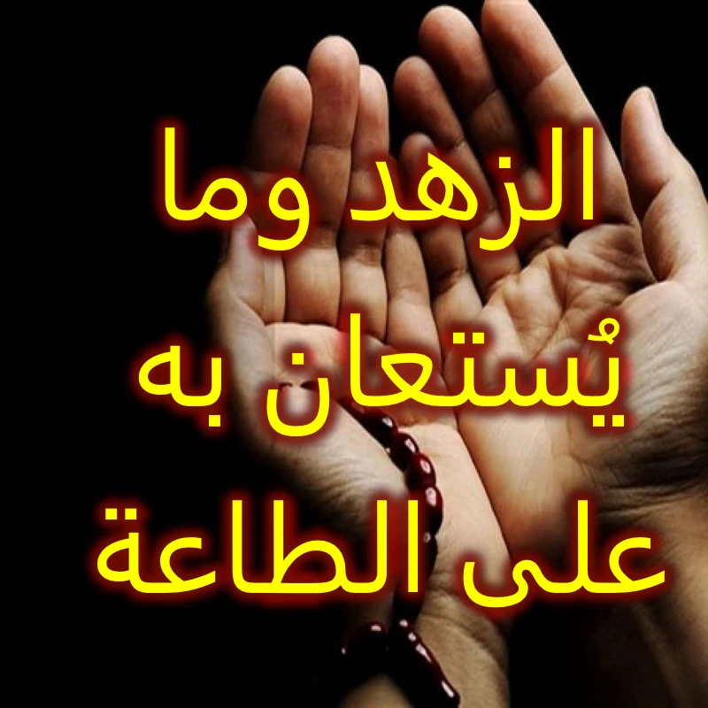 الزهد وما يُستعان به على الطاعة