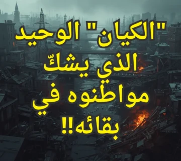 الكيان الوحيد الذي يشكّ مواطنوه في بقائه