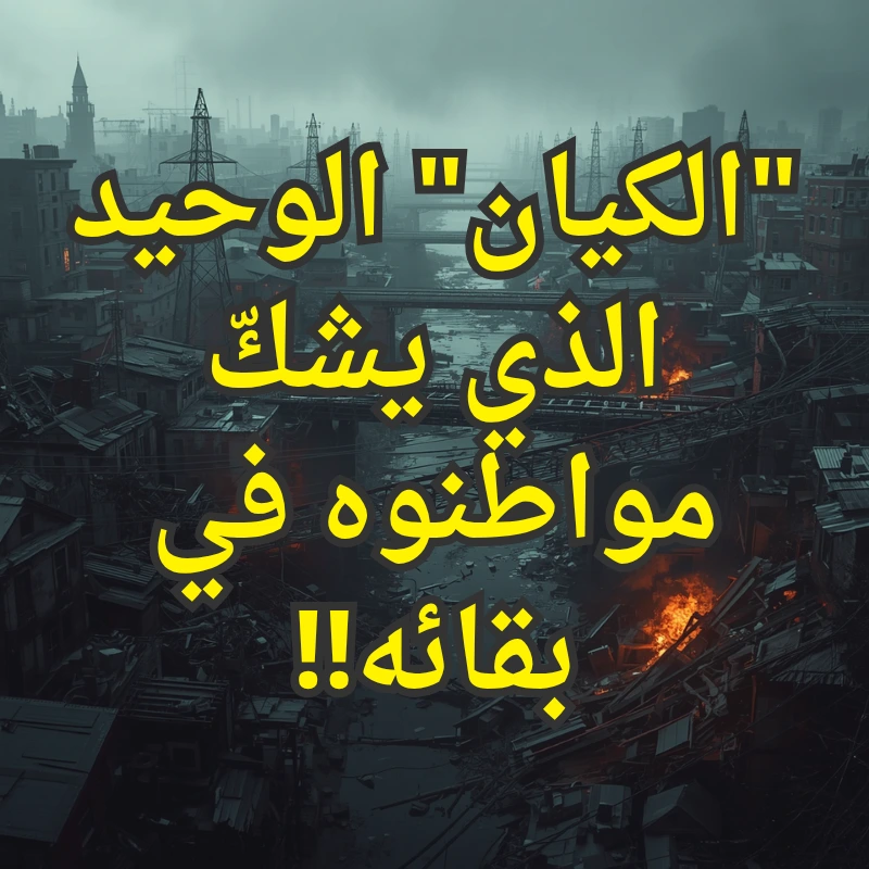 الكيان الوحيد الذي يشكّ مواطنوه في بقائه