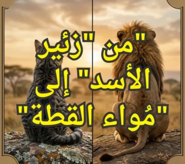 "من "زئير الأسد" إلى "مُواء القطة"