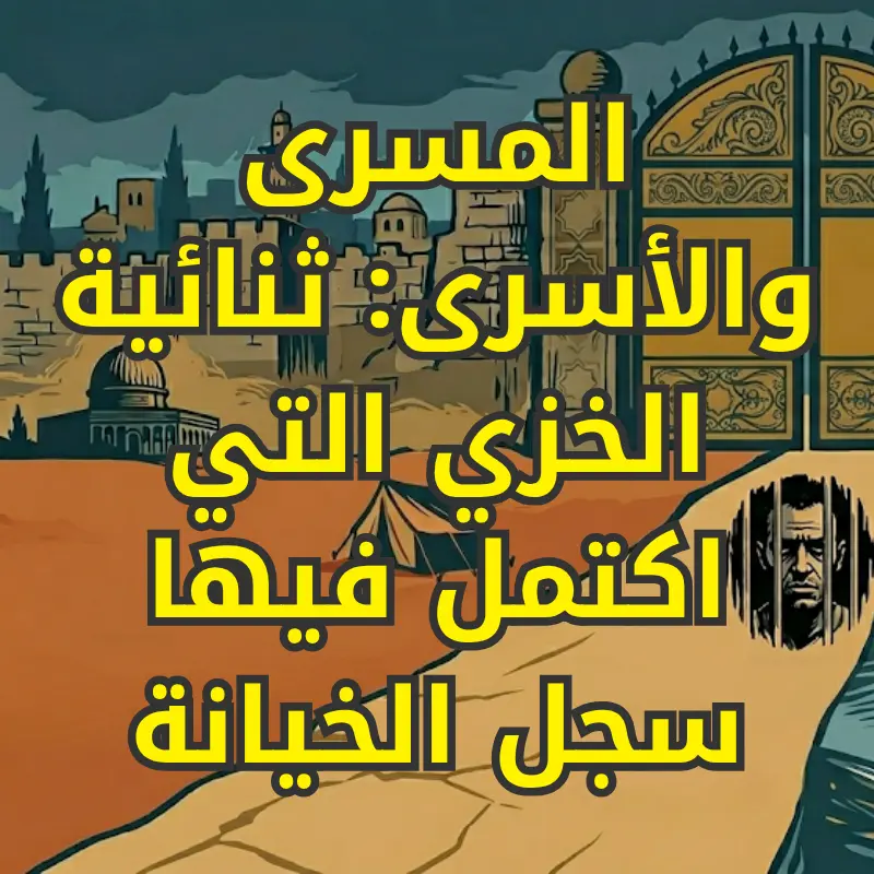 المسرى والأسرى: ثنائية الخزي التي اكتمل فيها سجل الخيانة