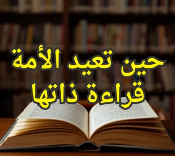 حين تعيد الأمة قراءة ذاتها