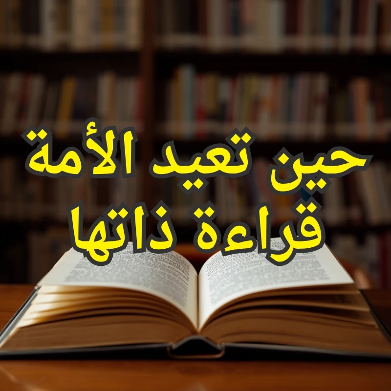 حين تعيد الأمة قراءة ذاتها