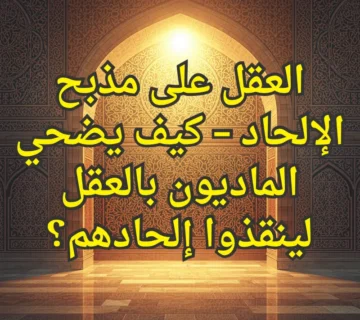 العقل على مذبح الإلحاد – كيف يضحي الماديون بالعقل لينقذوا إلحادهم؟ 3 تصميم صور المنشورات 10 1 360x320