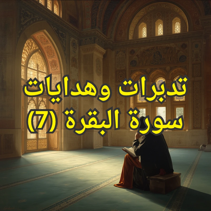 تدبرات وهدايات سورة البقرة (7) 1 تصميم صور المنشورات 4 1