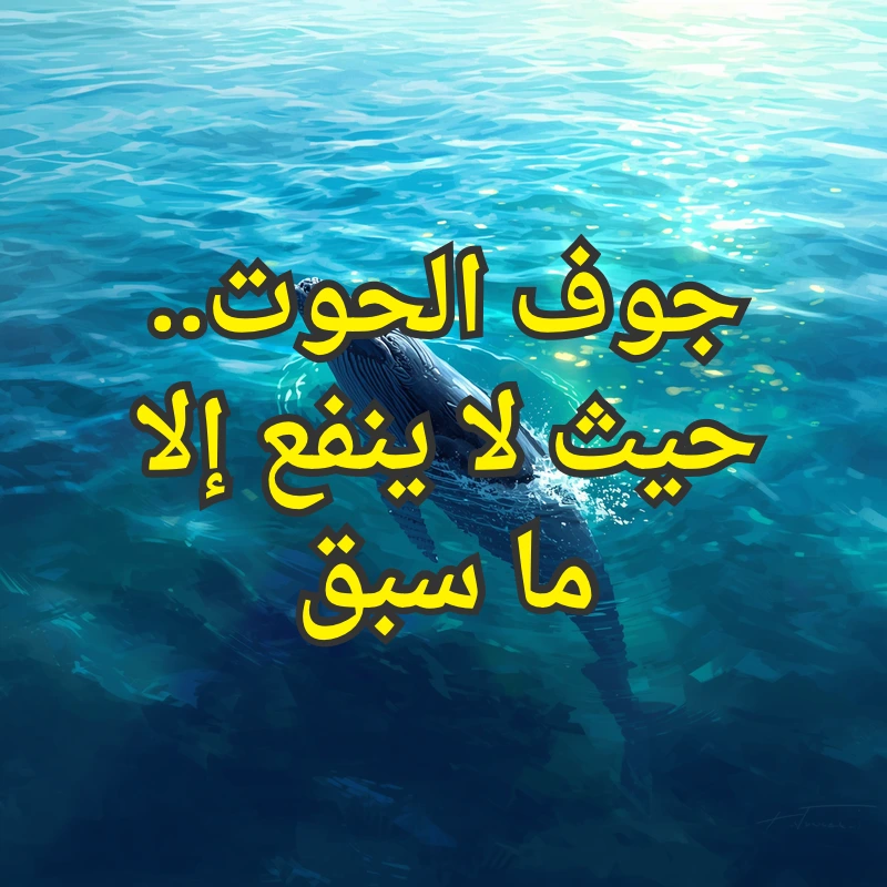 جوف الحوت.. حيث لا ينفع إلا ما سبق 1 تصميم صور المنشورات 6 1