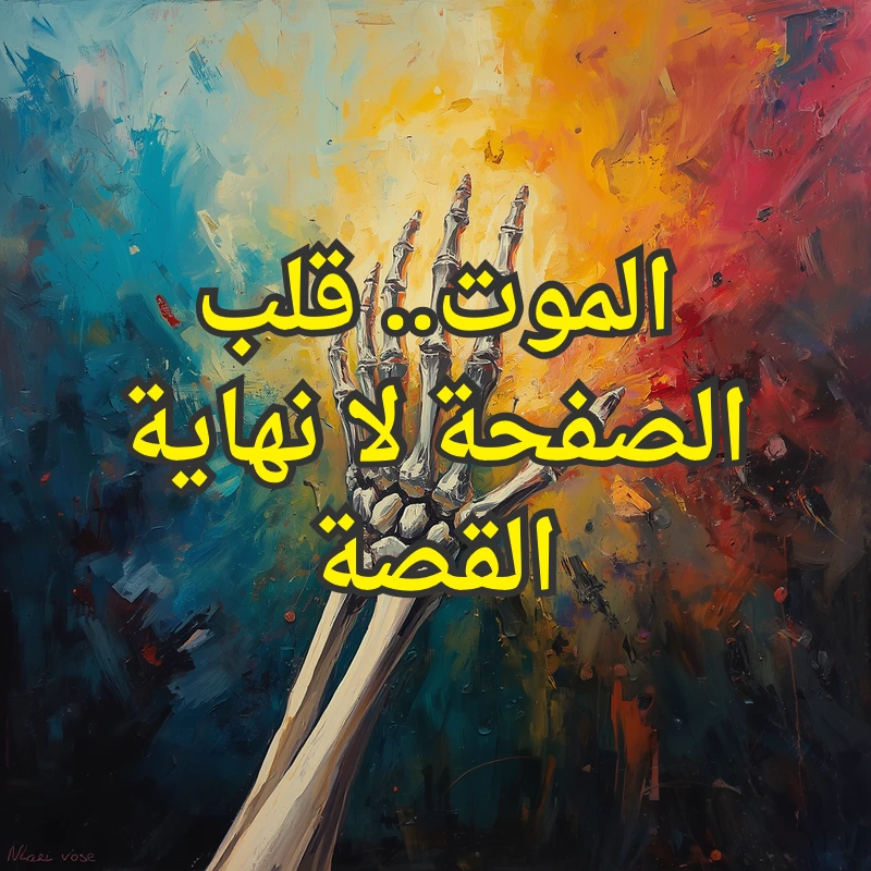 الموت.. قلب الصفحة لا نهاية القصة 1 الموت