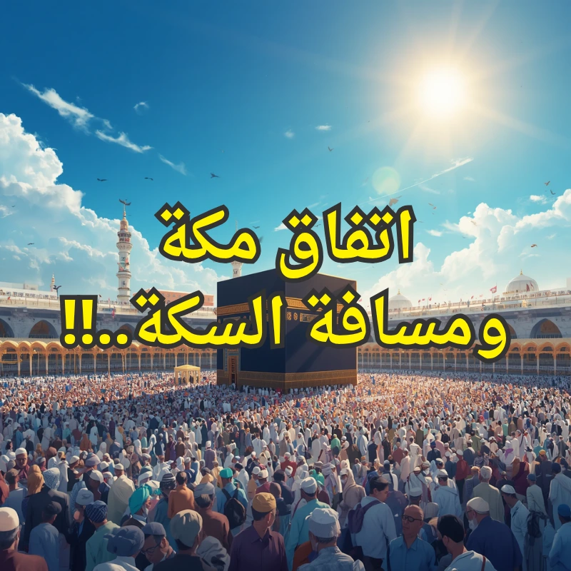 اتفاق مكة ومسافة السكة..!! 1 مكة