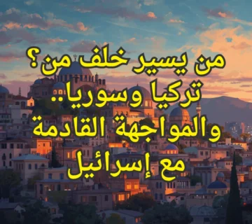 تركيا وسوريا في مواجهة اسرائيل