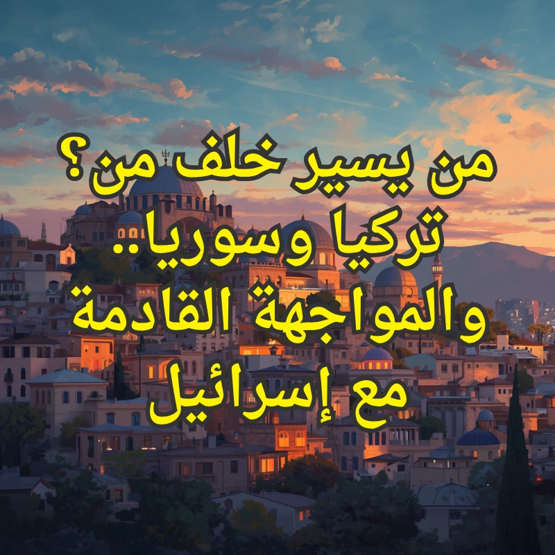 تركيا وسوريا في مواجهة اسرائيل