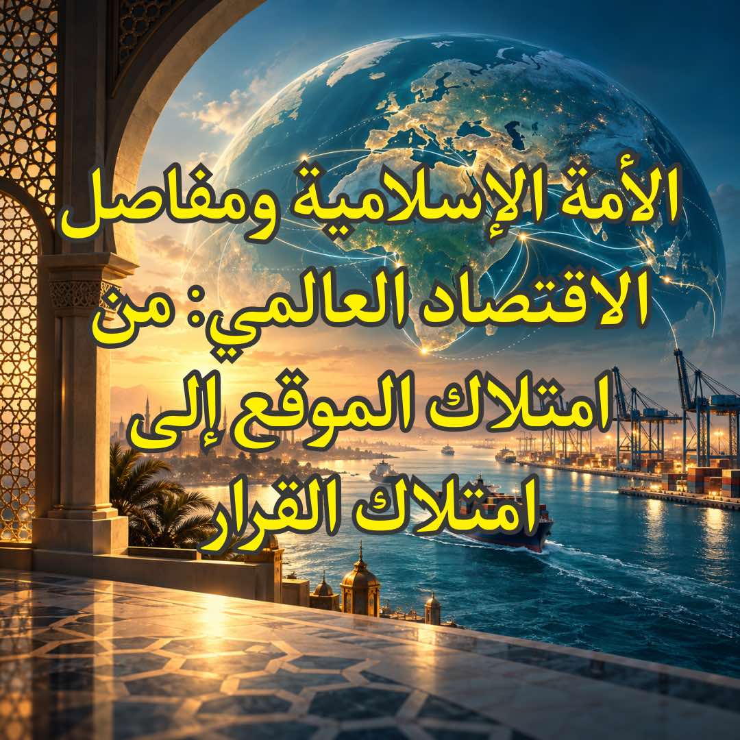 الأمة الإسلامية ومفاصل الاقتصاد العالمي: من امتلاك الموقع إلى امتلاك القرار 1 الامة الاسلامية