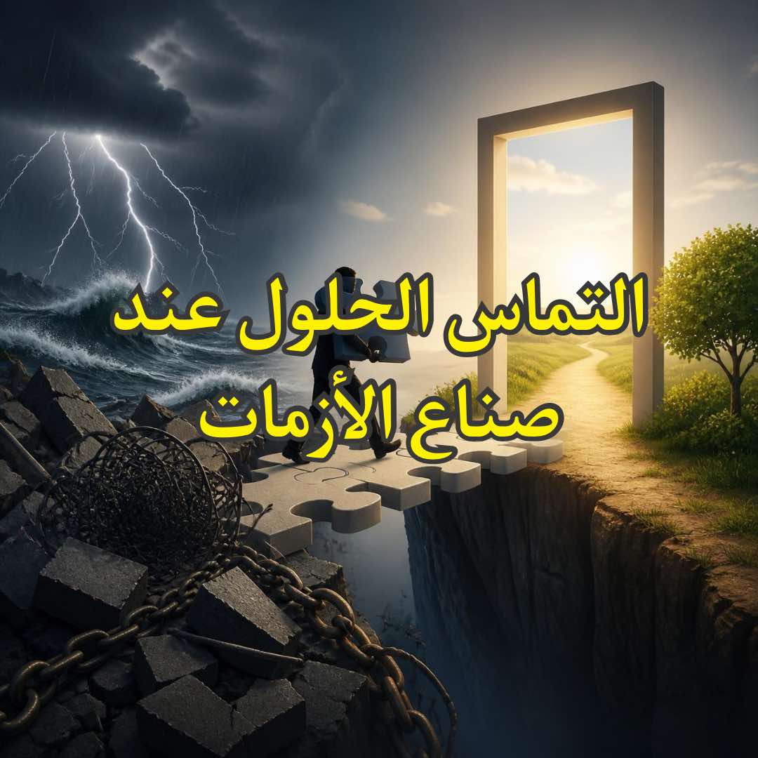 الحلول وقت الازمات